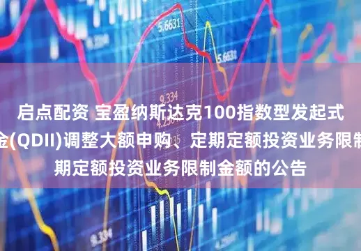 启点配资 宝盈纳斯达克100指数型发起式证券投资基金(QDII)调整大额申购、定期定额投资业务限制金额的公告